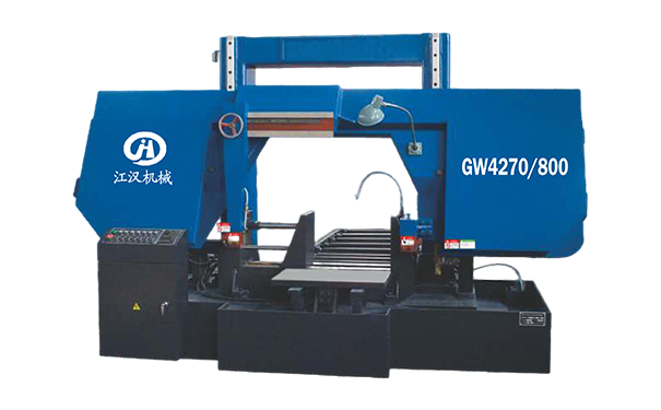 东城街道GW4270/800双柱龙门卧式带锯床
